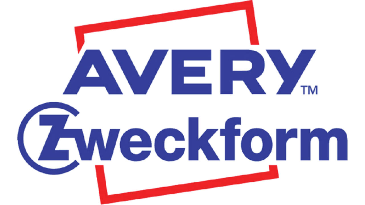 Badge Avery Zweckform J4785-20 80x50mm wit 200stuks