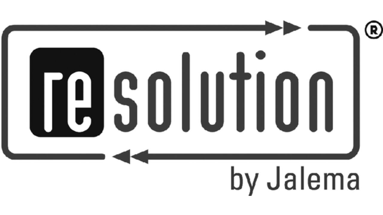 Boekensteun Djois Jalema Re-Solution recycled zwart 2 stuks