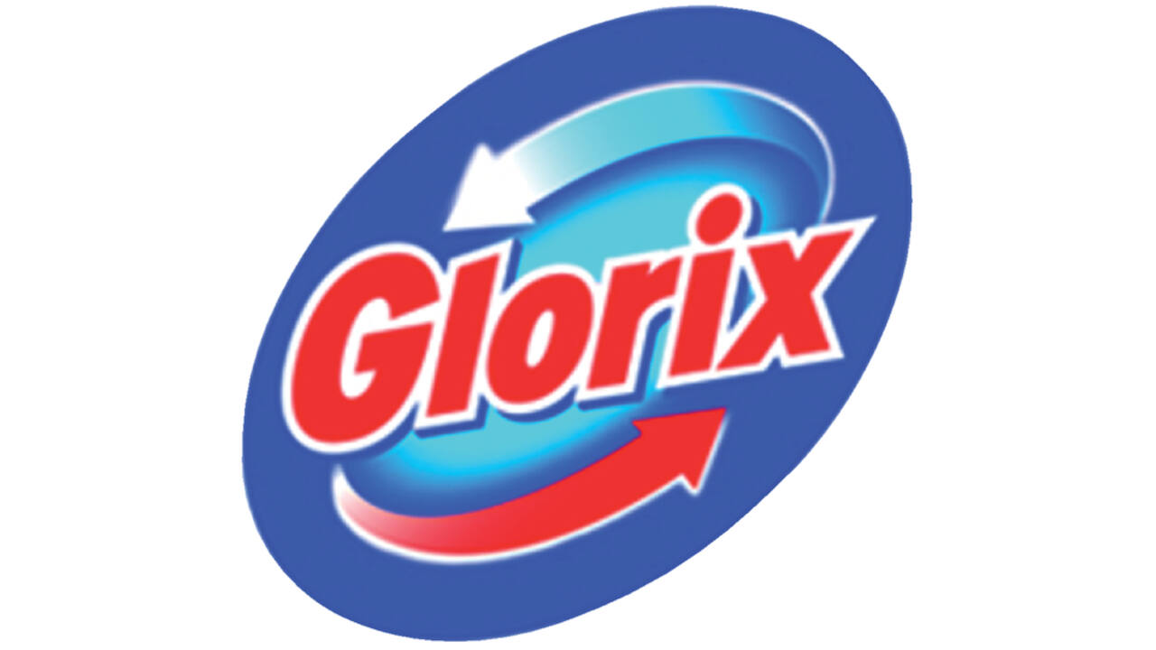 Toiletblok Glorix ocean fresh met houder