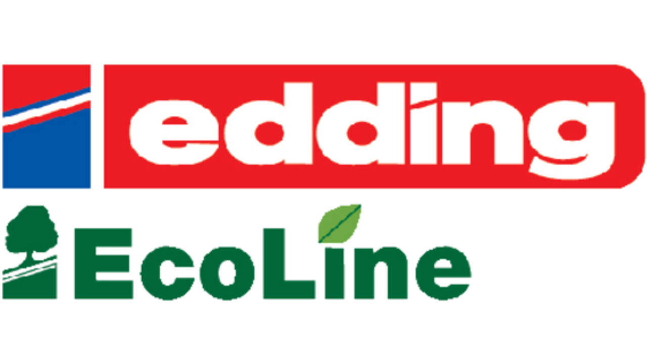 Markeerstift edding 24 Ecoline pastel assorti set à 4 stuks