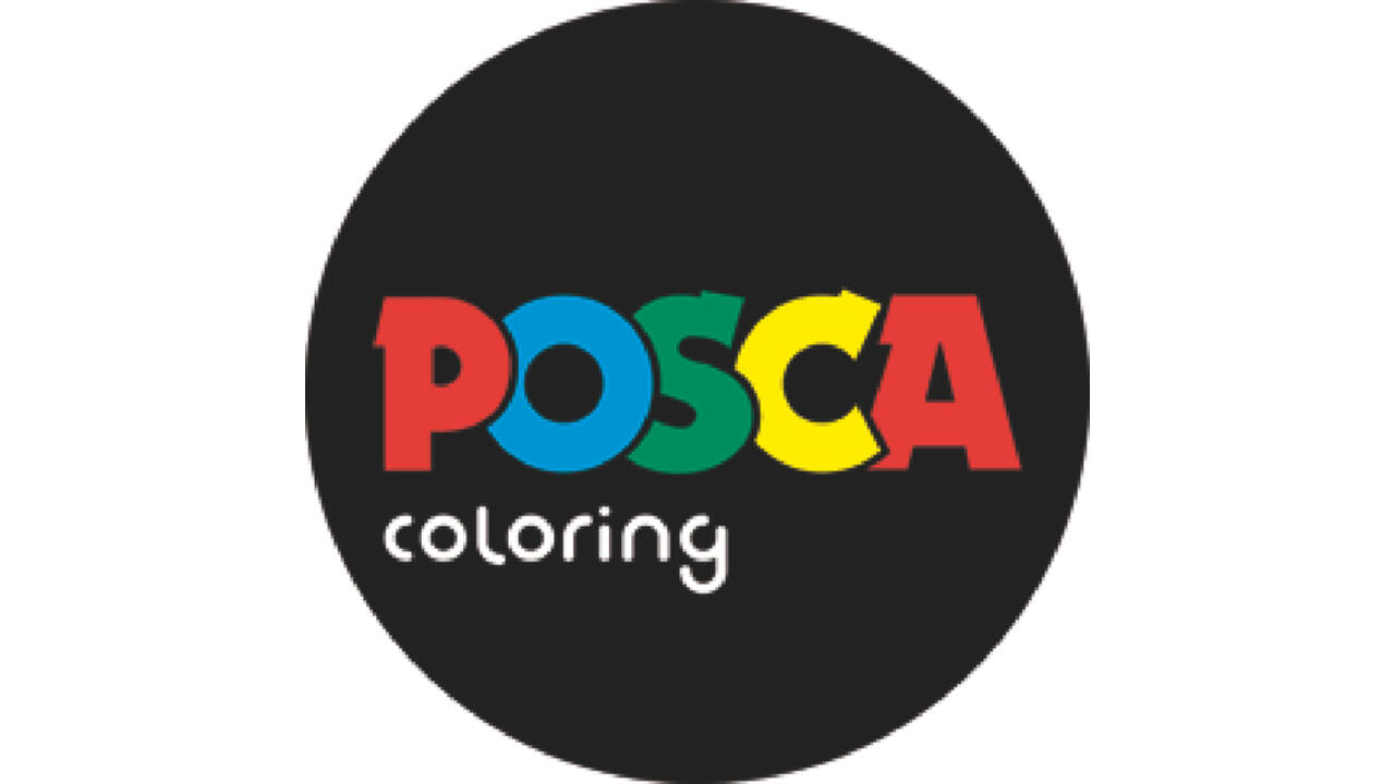 Verfstift Posca PC3M fijn assorti set à 8 stuks