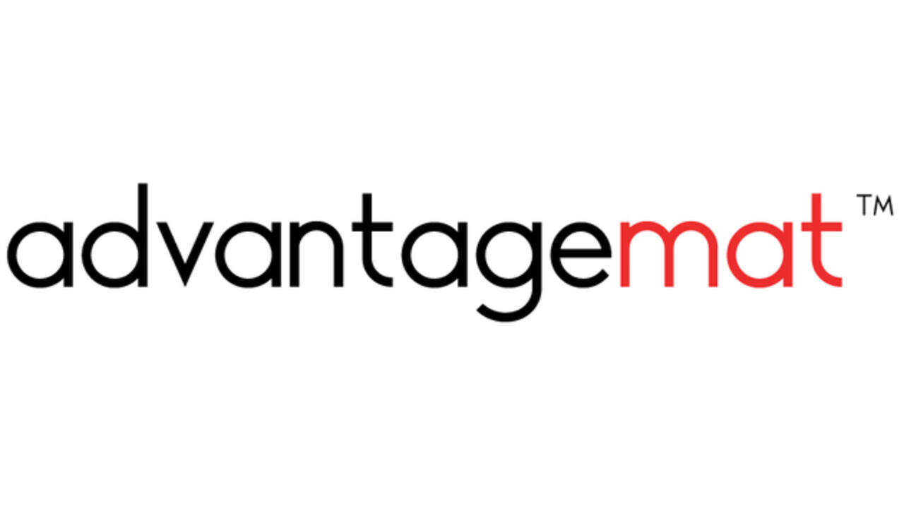 Deurmat Advantagemat binnen 60x90cm blauw