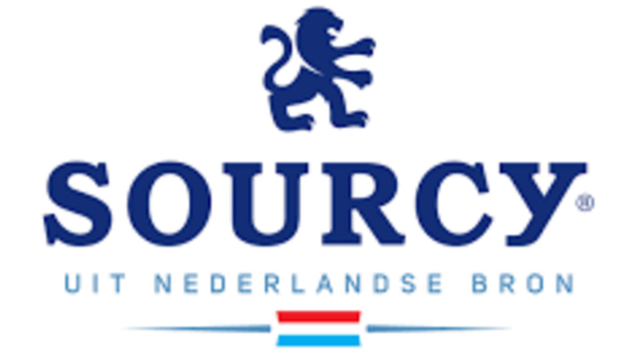 Water Sourcy rood blik 330ml