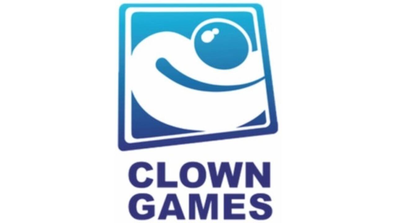 Dobbelstenen Clown Games blister à 6 stuks