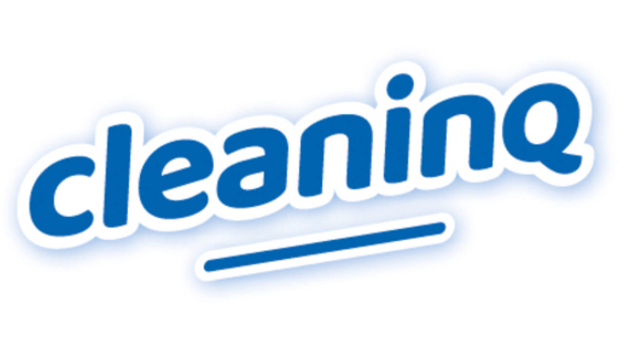 Afwasborstel Cleaninq basis plastic met ronde kop wit