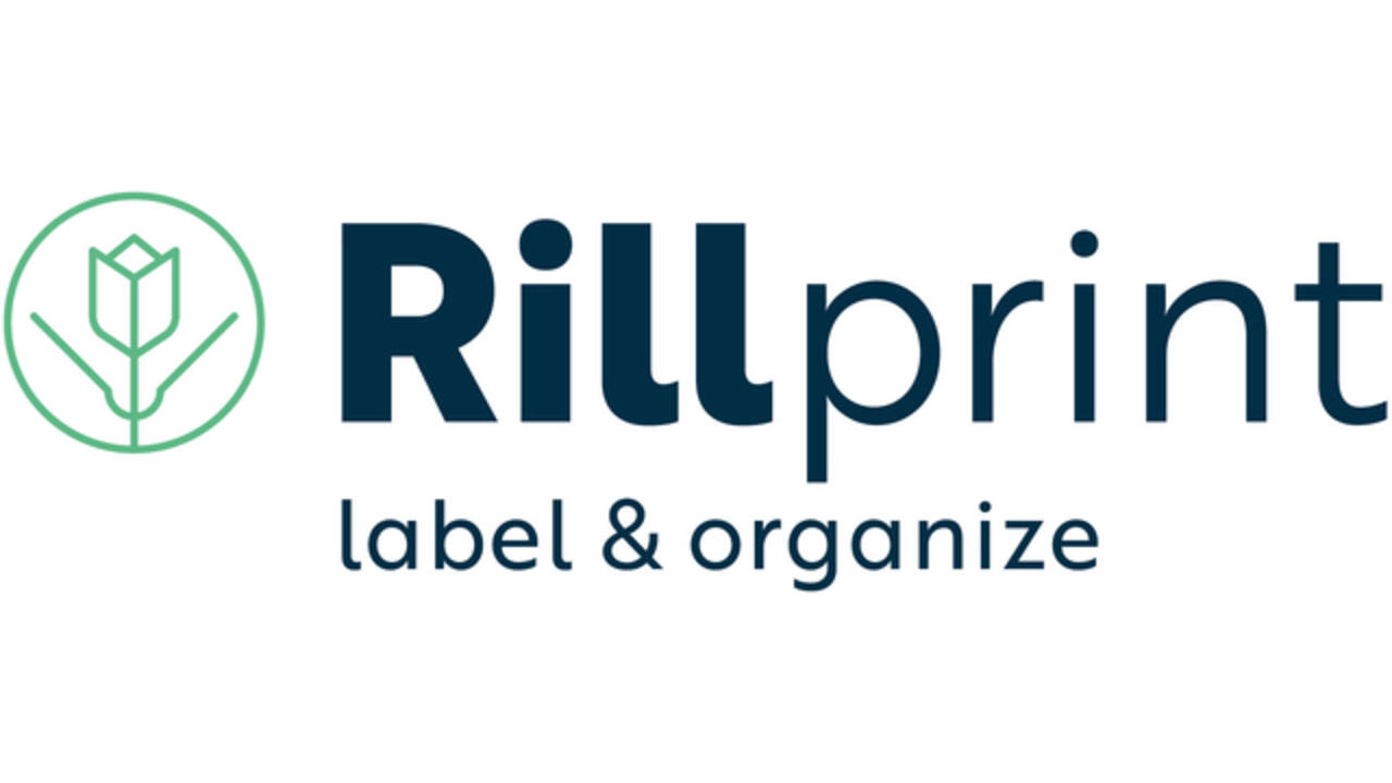 Etiket Rillprint 105x42.4mm mat transparant 350 stuks