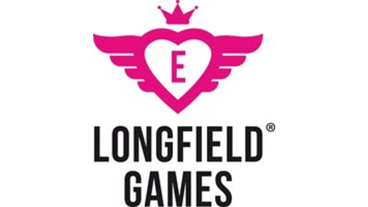 Damspel Longfield Games hout 30x30cm