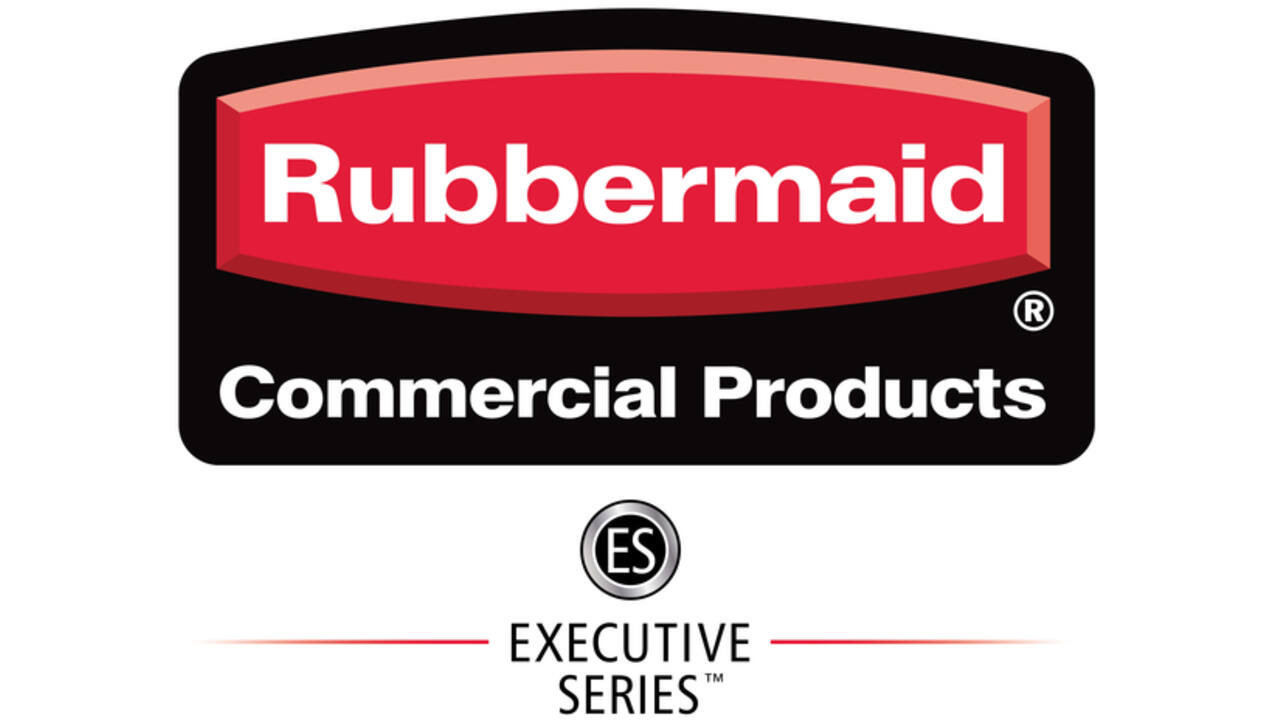 Stofblik Rubbermaid Executive Lobby Pro met lange steel zwart