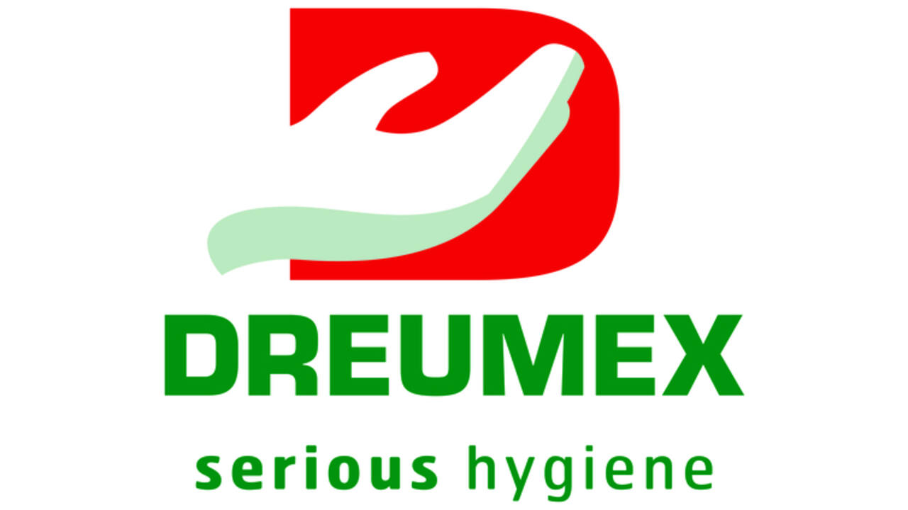 Desinfectiedoekjes Dreumex Disinfectant & Cleaning 350 stuks in dispenseremmer