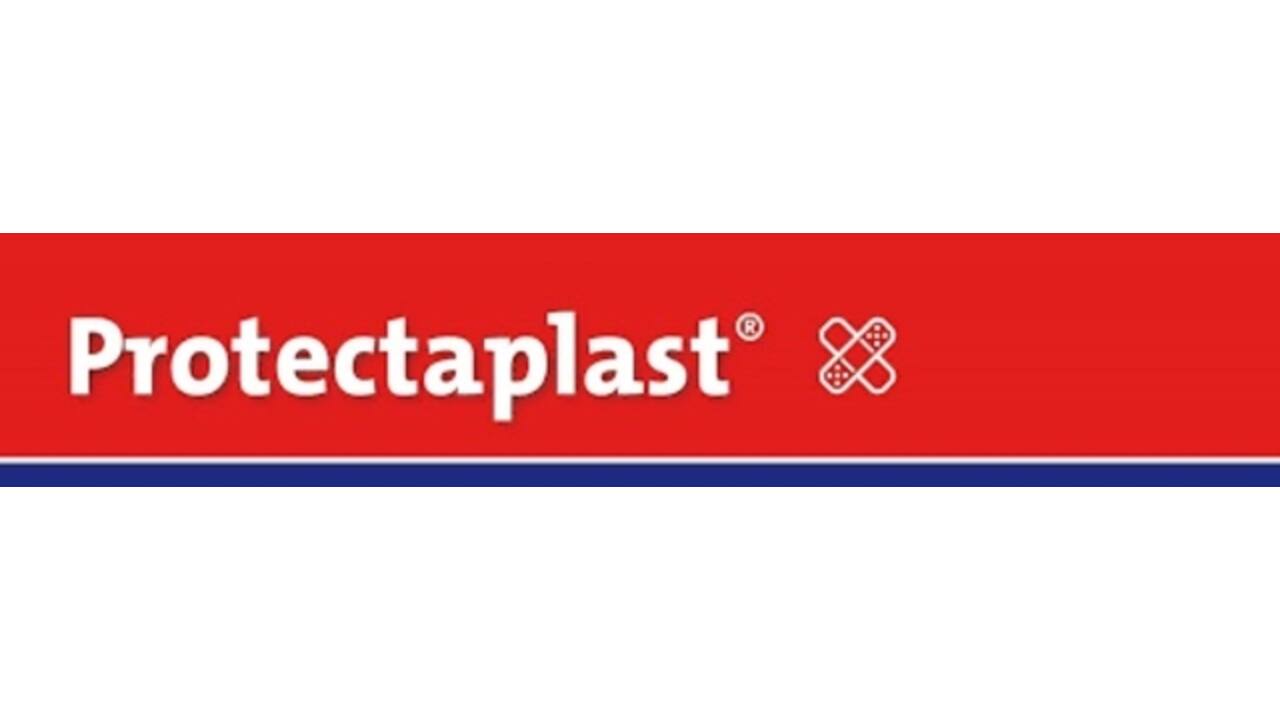 Waterafstotende bruine pleisters Protectaplast assorti