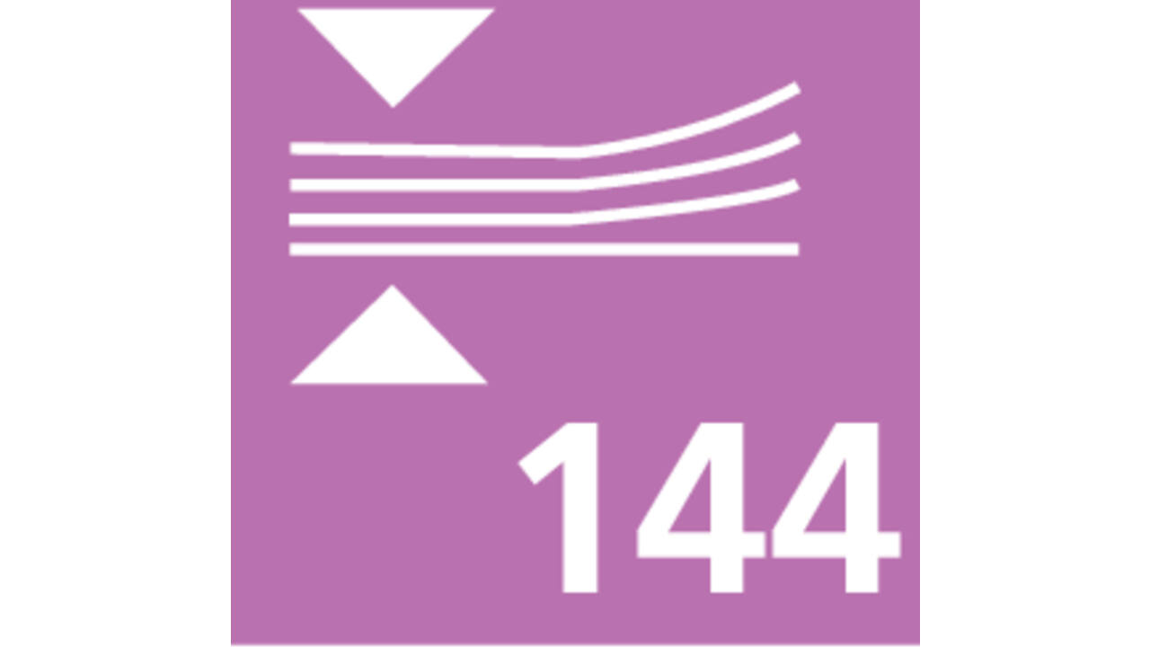Register breedkwarto 288blz lijn grijs gewolkt