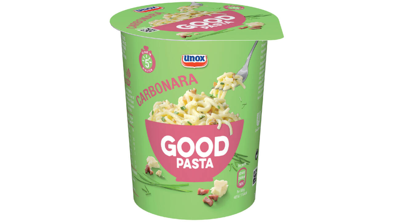 Good Pasta Unox spaghetti carbonara cup