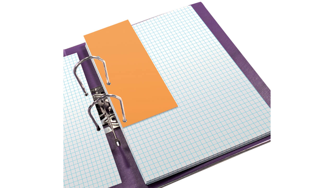Scheidingsstrook Oxford duo 240x105mm oranje