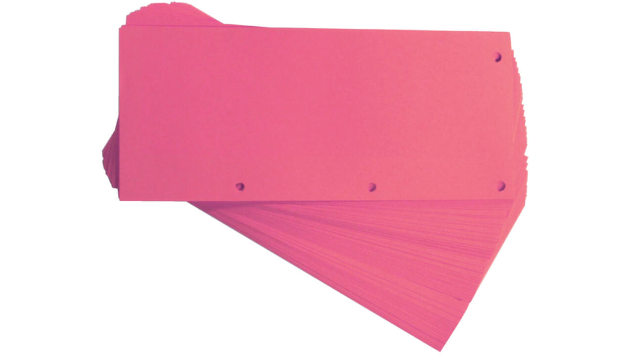 Scheidingsstrook Oxford duo 240x105mm roze