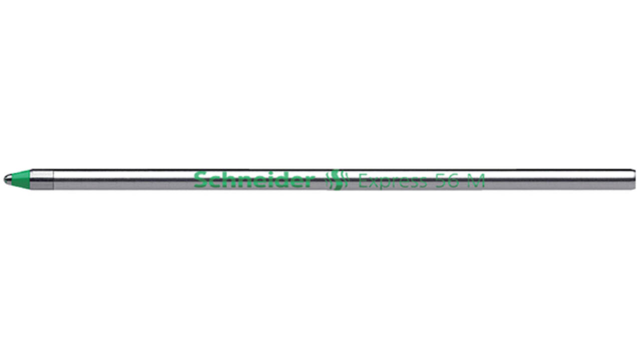 Balpenvulling Schneider tbv 4 kleuren balpen medium groen