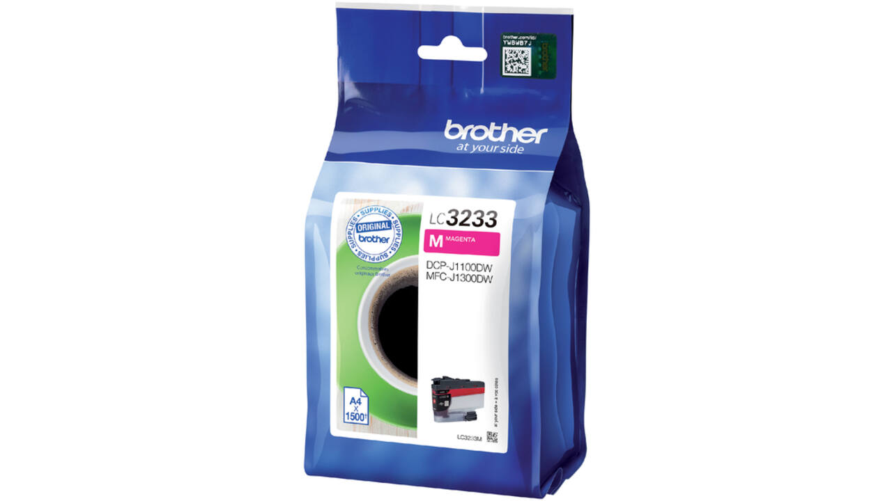 Inktcartridge Brother LC-3233M rood