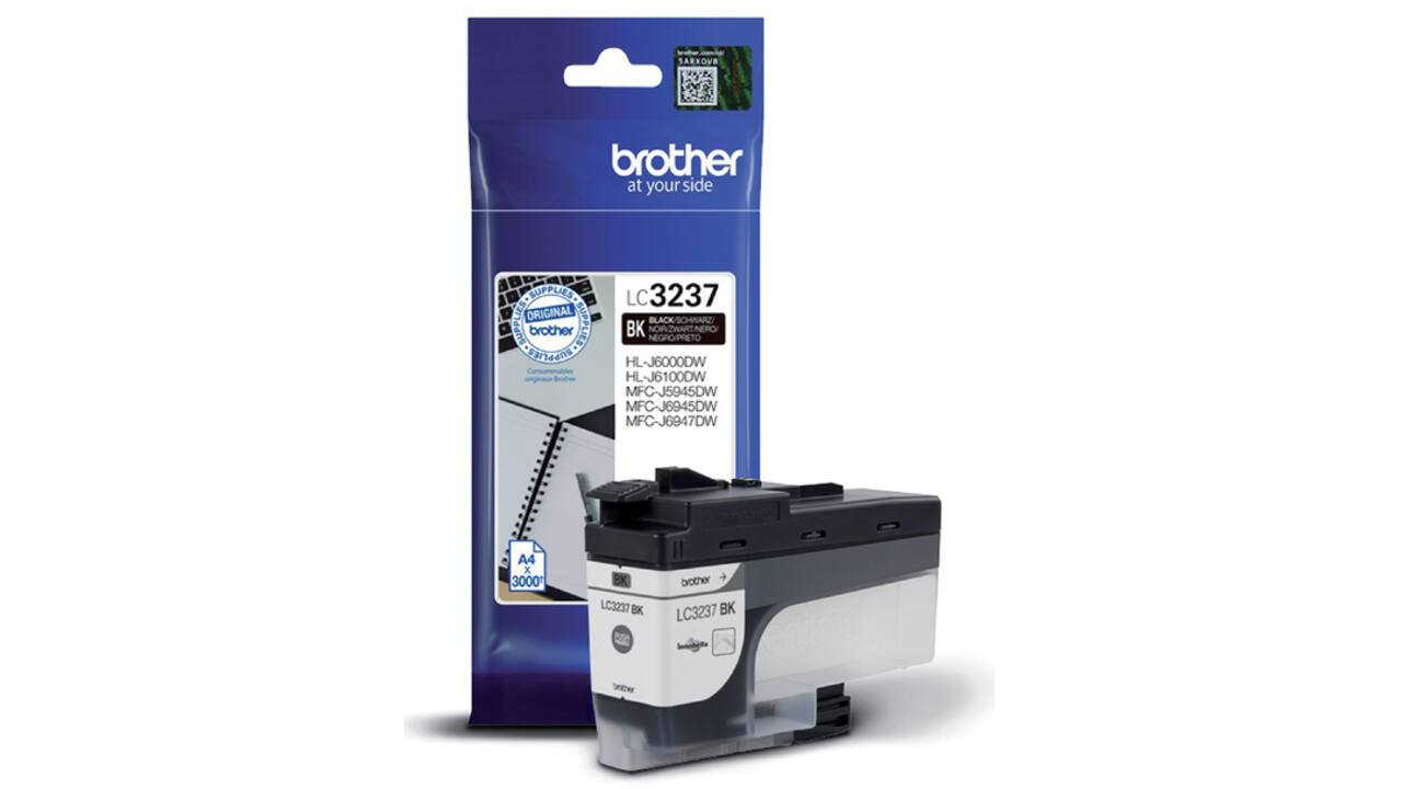 Inktcartridge Brother LC-3237BK zwart