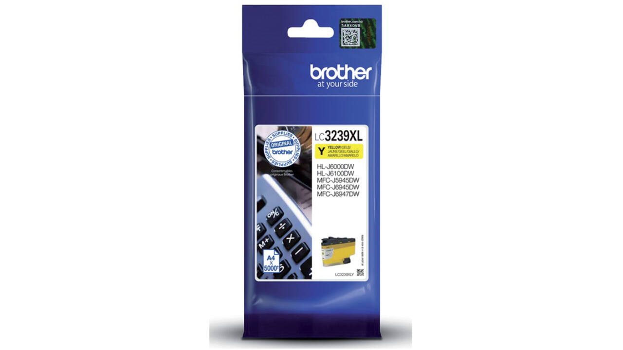 Inktcartridge Brother LC-3239XLY geel