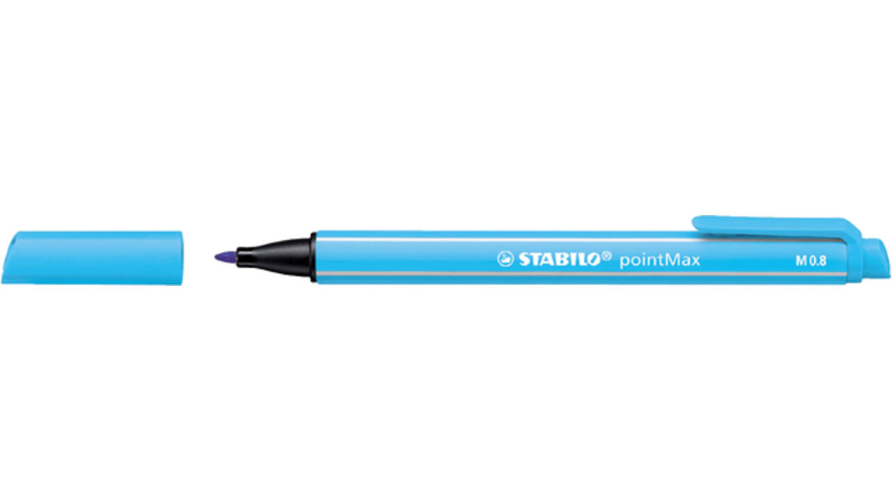 Vilstift STABILO pointMax 488/51 medium azuurblauw