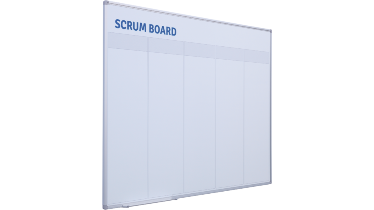 Scrum bord + starterkit scrum 90x120cm
