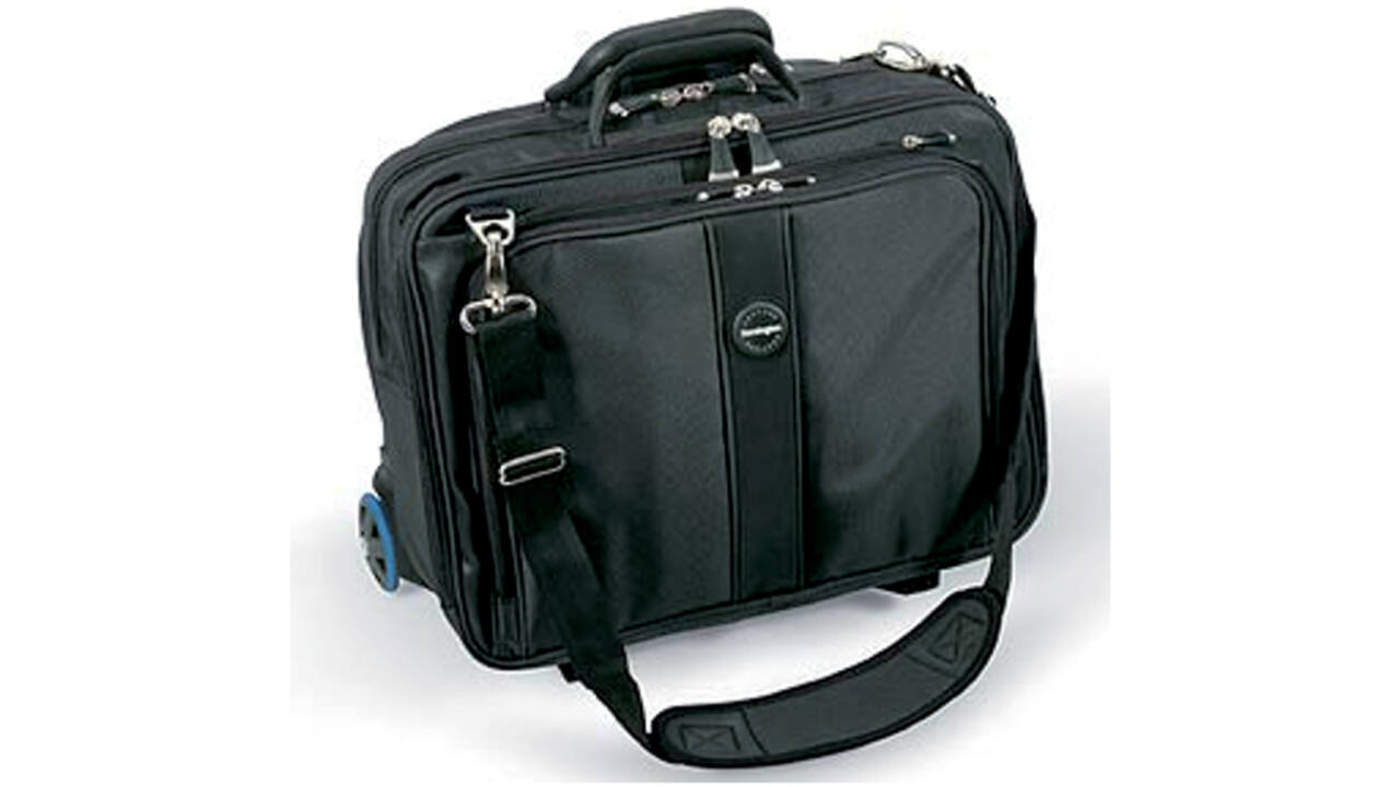 Laptoptas Trolley Kensington Contour 17" zwart