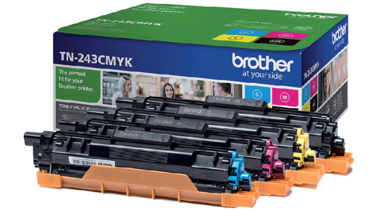 Toner Brother TN-243 zwart + 3 kleuren