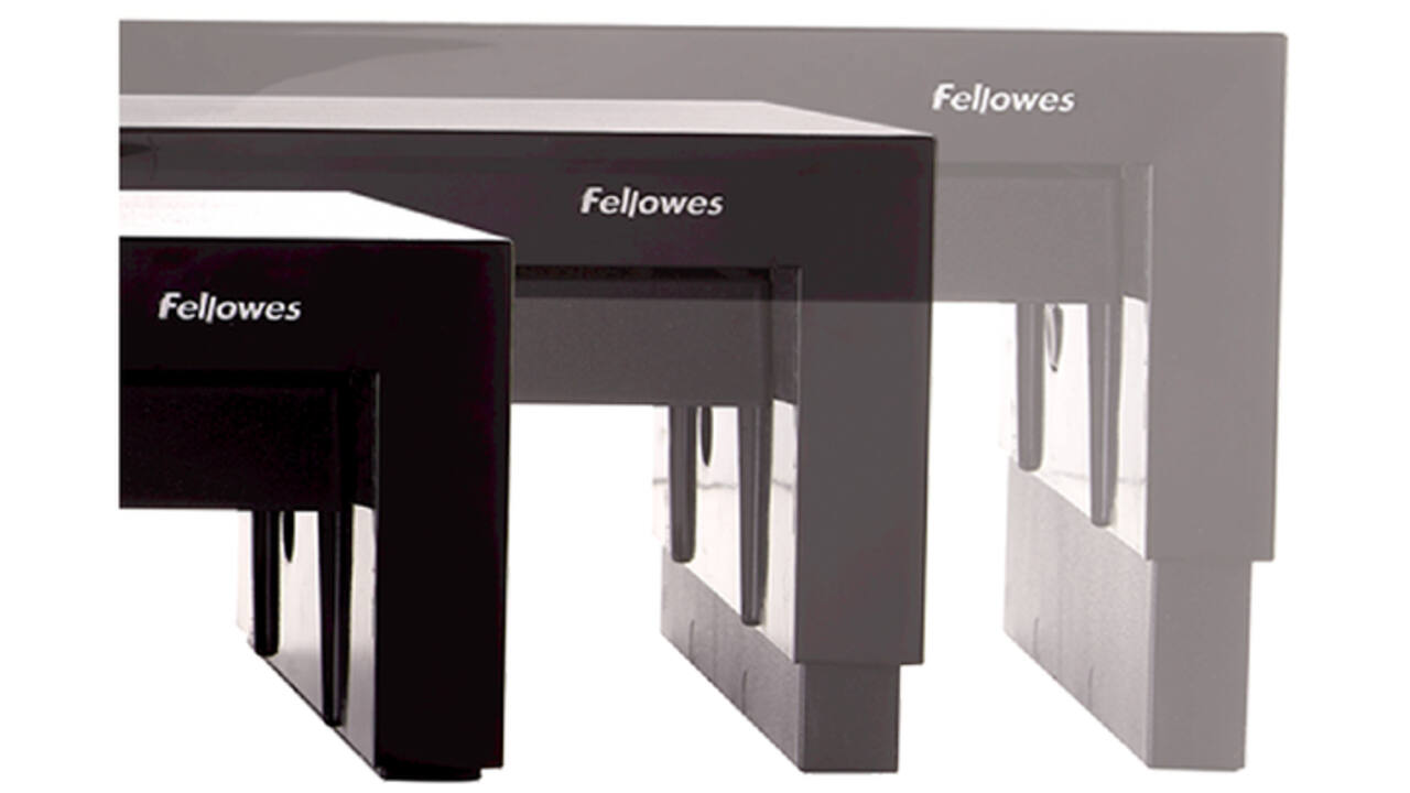 Monitorstandaard Fellowes Designer Suites zwart