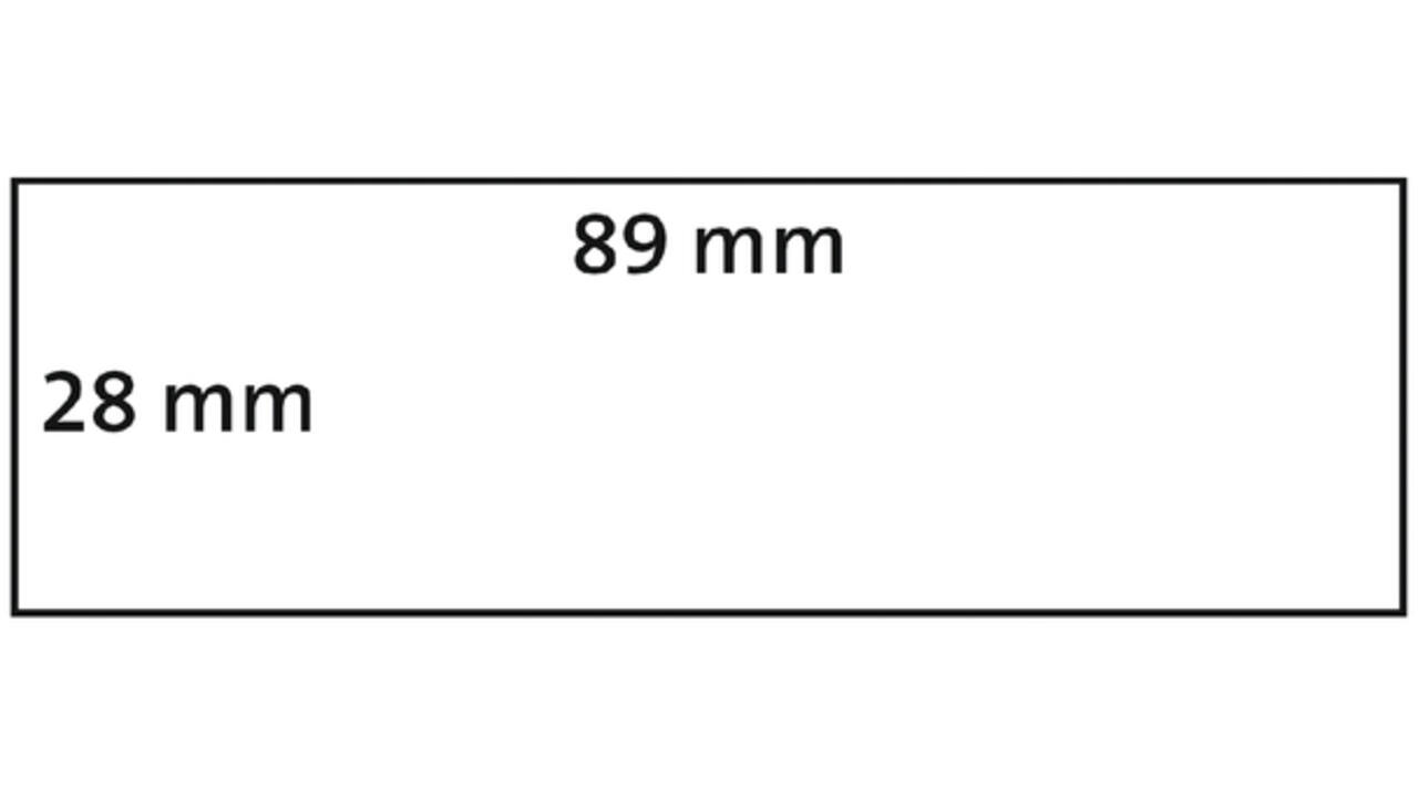 Etiket Dymo LabelWriter adressering 28x89mm 24 rollen á 130 stuks wit