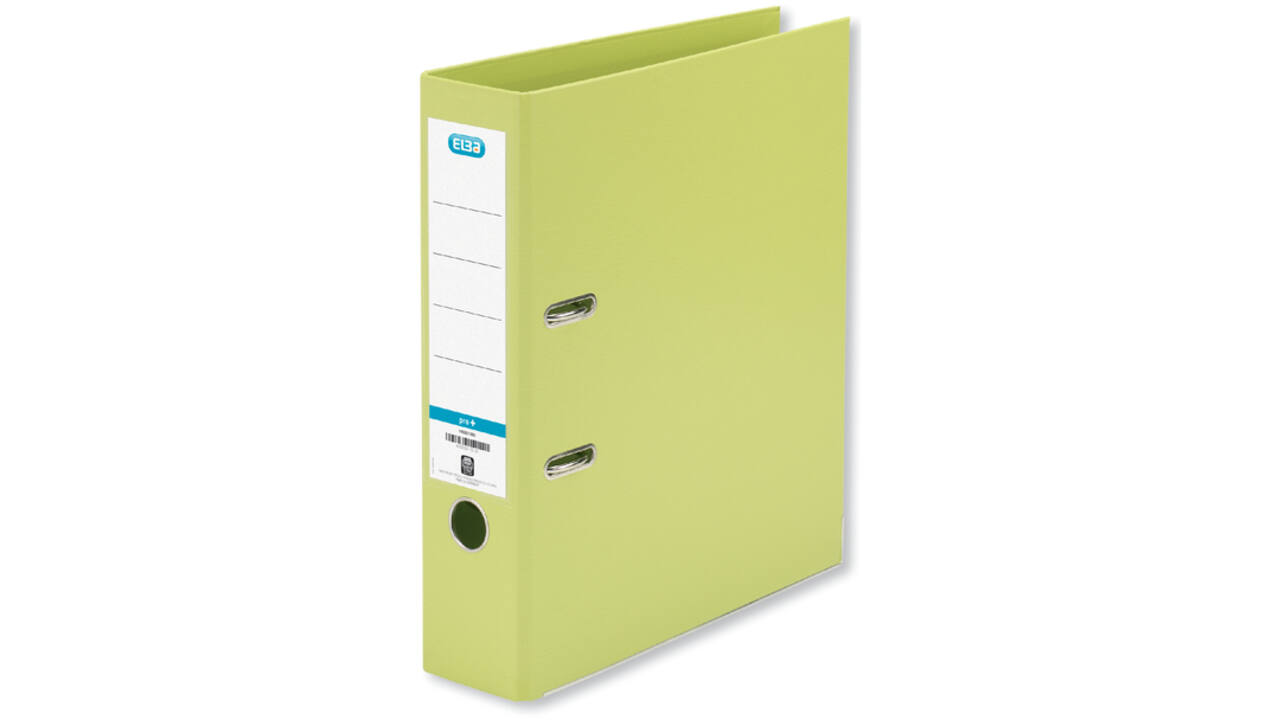 Ordner Elba Smart Pro+ A4 80mm PP limegroen