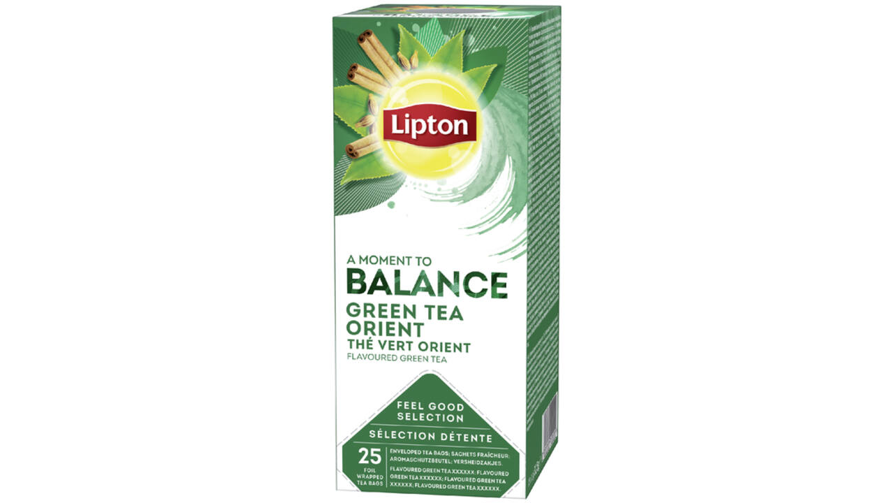 Thee Lipton Balance green tea orient 25x1.5gr