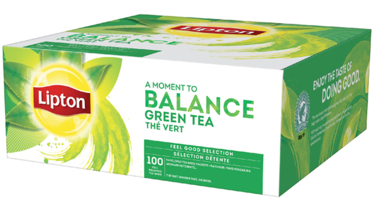 Thee Lipton Balance green tea 100x1.5gr
