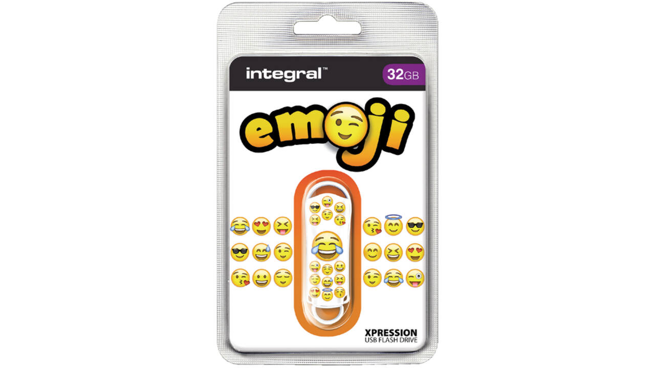 USB-Stick 2.0 Integral Xpression 32GB Emoji