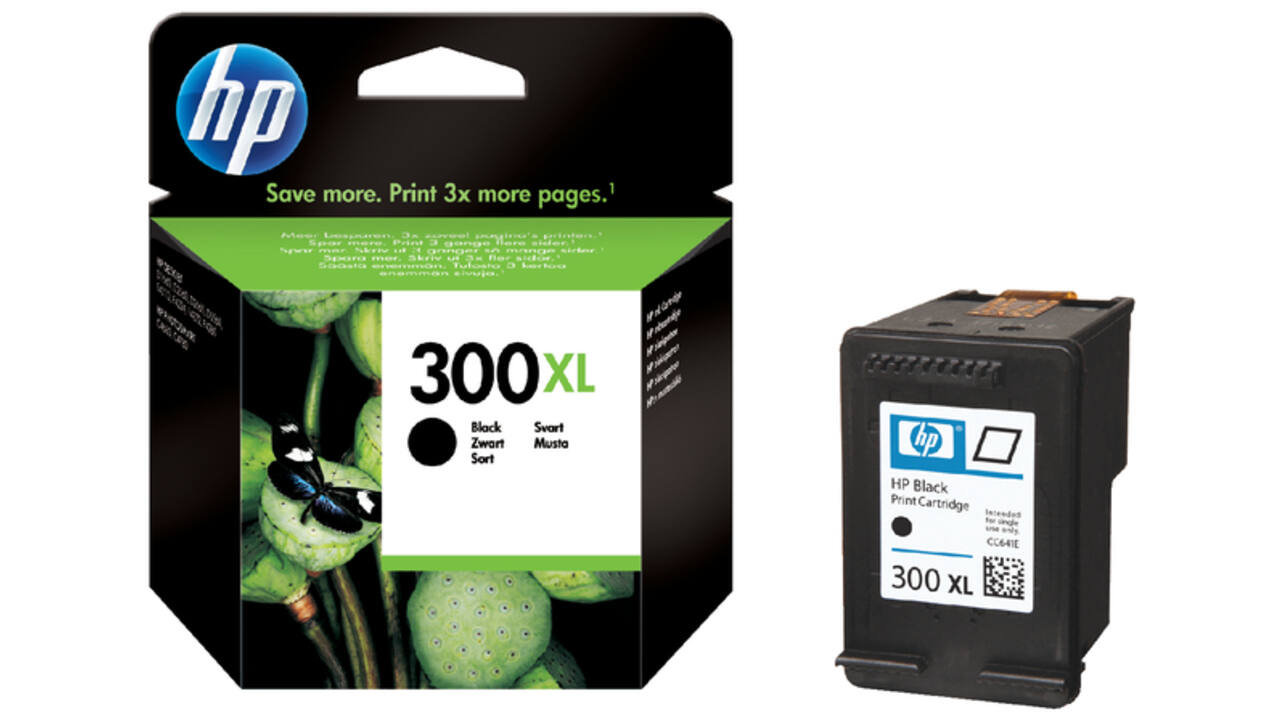Inktcartridge HP CC641EE 300XL zwart