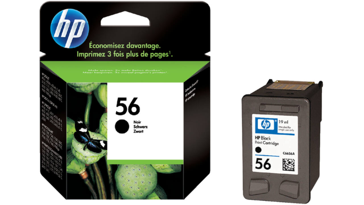Inktcartridge HP C6656AE 56 zwart