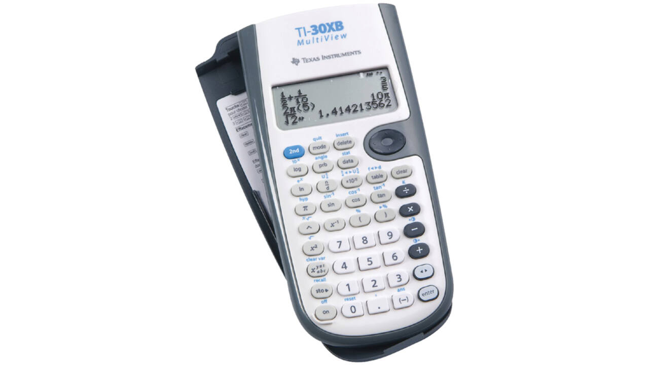 Rekenmachine TI-30XB multiview