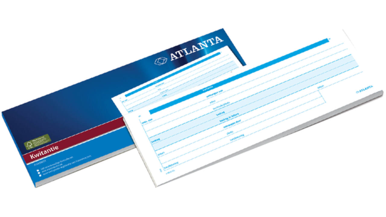 Kwitantieboekje Djois Atlanta 105x297mm 100vel