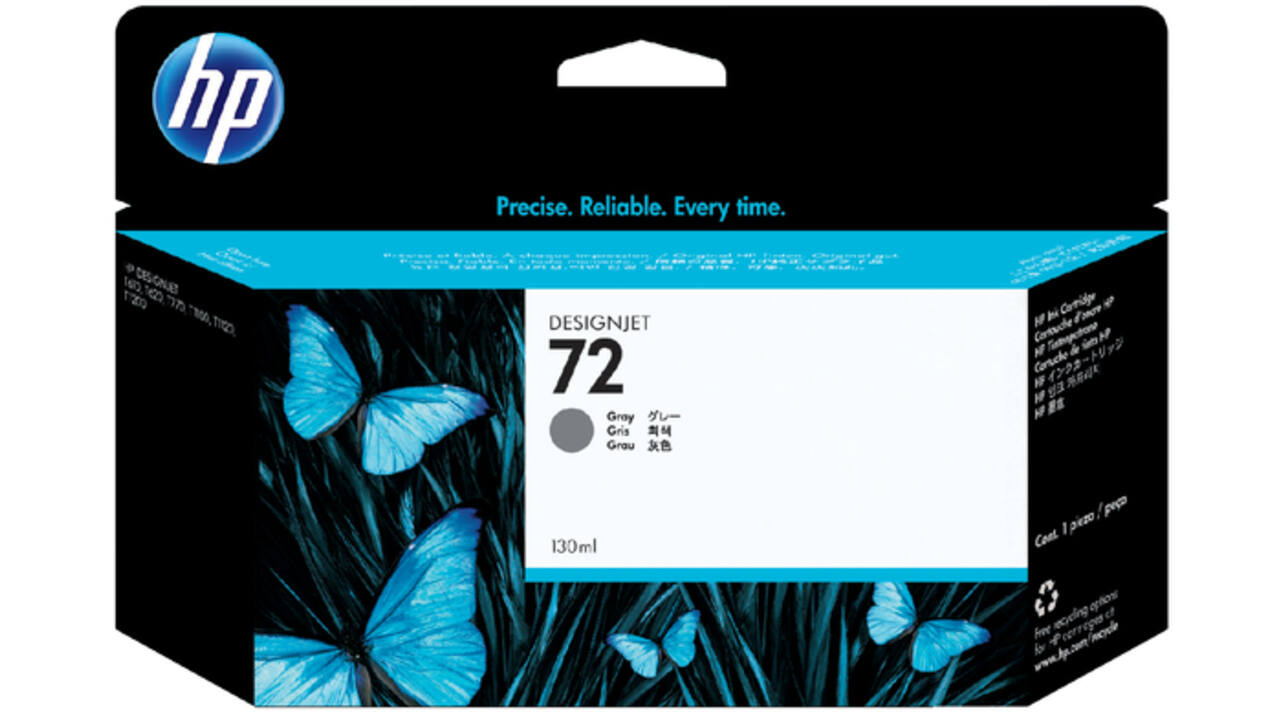 Inktcartridge HP C9374A 72 grijs
