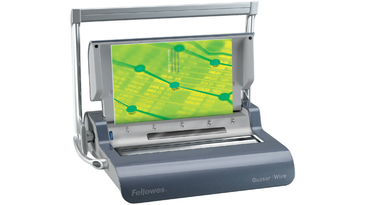 Inbindmachine Fellowes Quasar wire 34-gaats