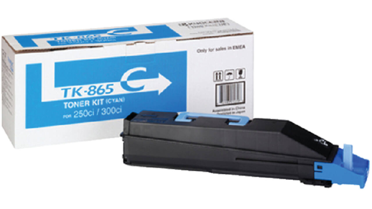 Toner Kyocera TK-865C blauw