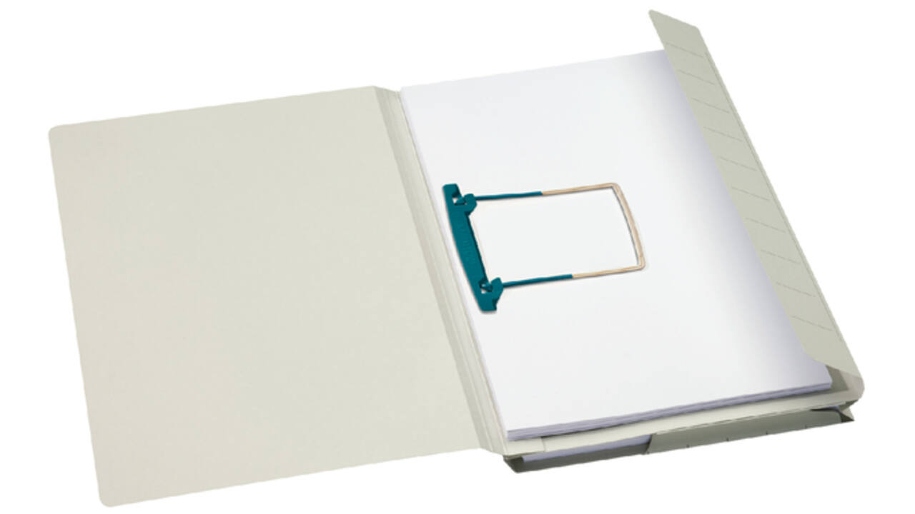 Combimap Secolor folio 1 klep recycled 250gr grijs