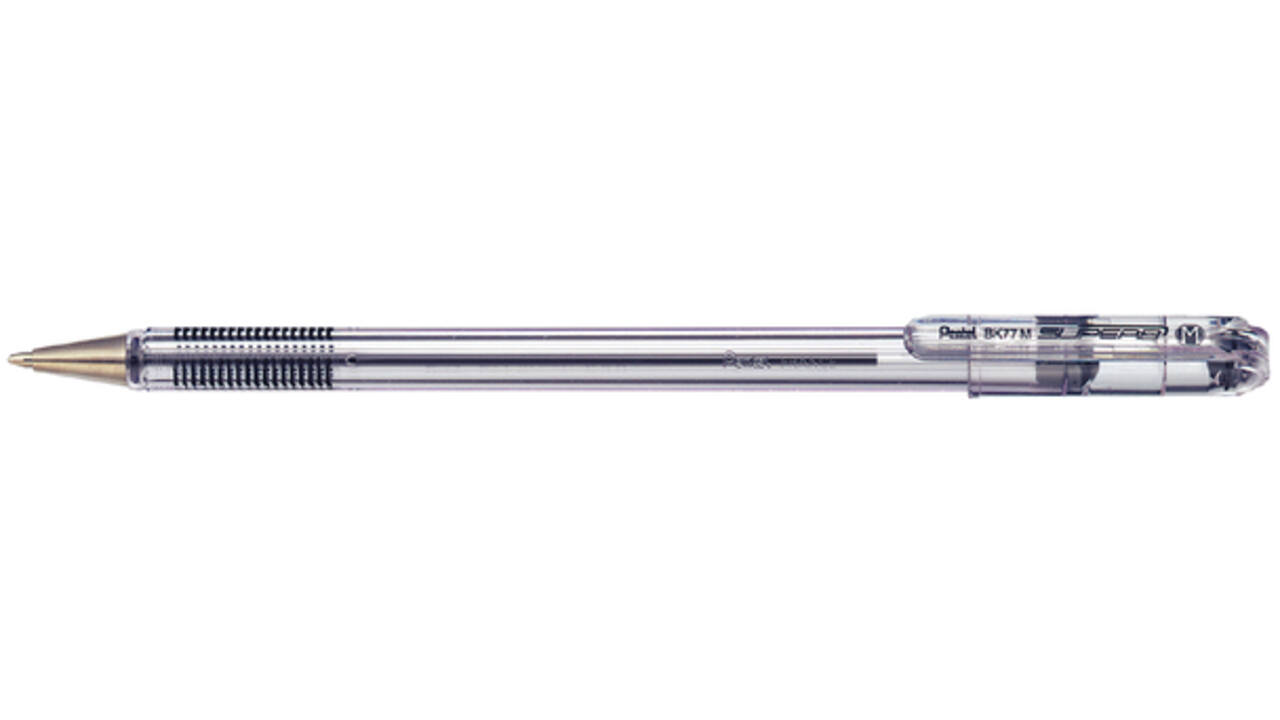 Balpen Pentel BK77 fijn zwart