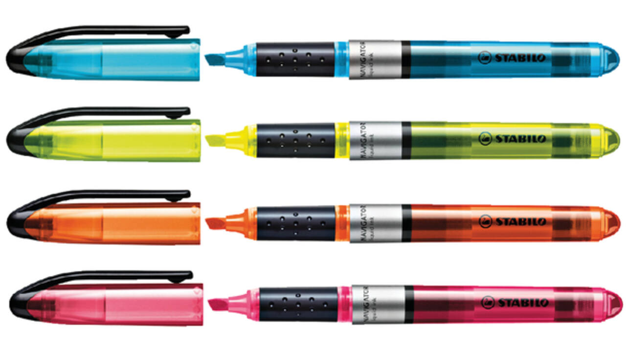 Markeerstift STABILO Navigator 545/56 roze