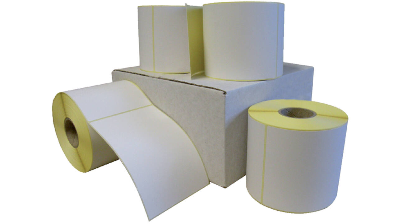 Etiket IEZZY PostNL 100x150x40mm 1800stuks