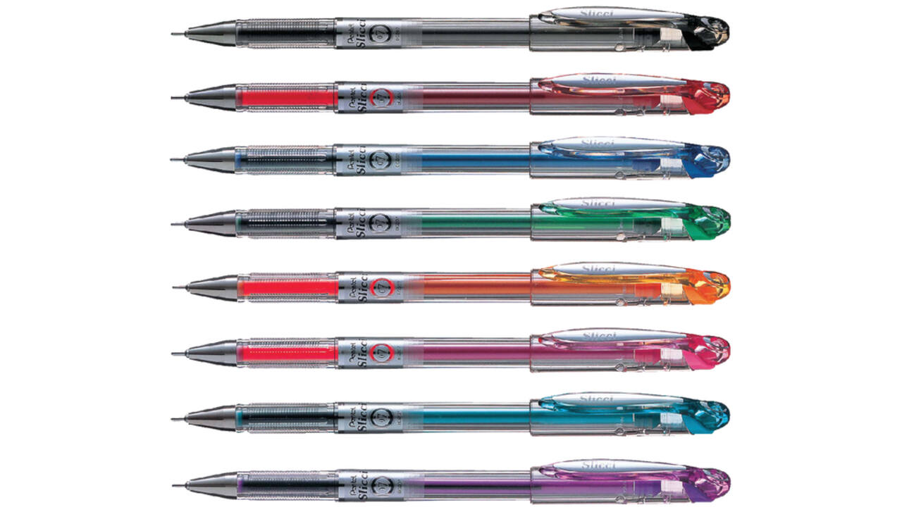 Gelschrijver Pentel BG207 Slicci fijn rood