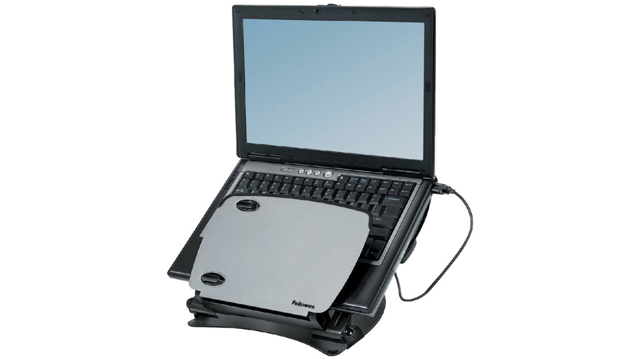 Laptopstandaard Professional series metaal+USB