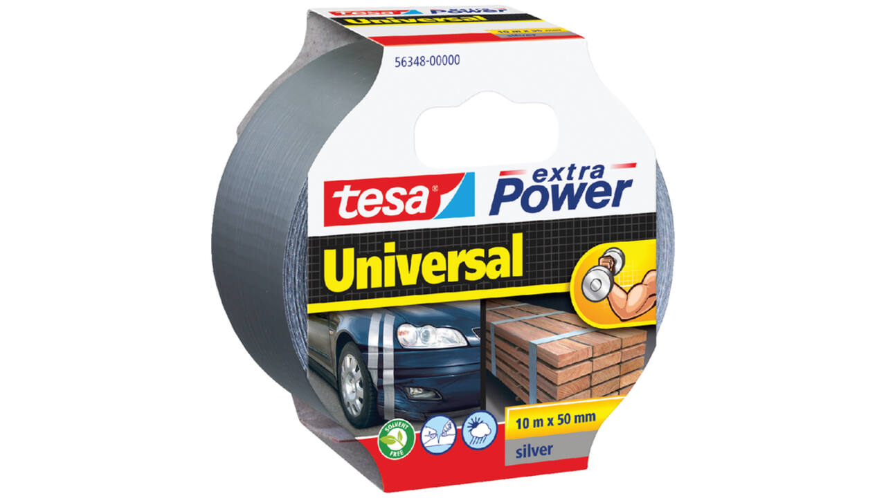Duct tape tesa® extra Power Universal 10mx50mm grijs