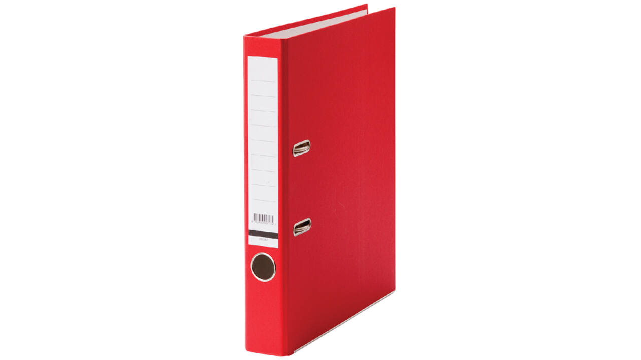 Ordner Qbasic A4 50mm karton rood