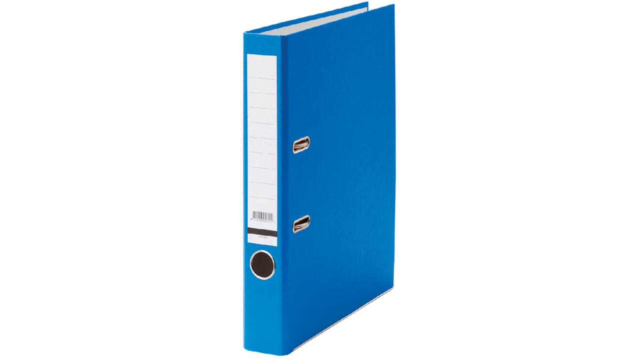 Ordner Qbasic A4 50mm karton blauw