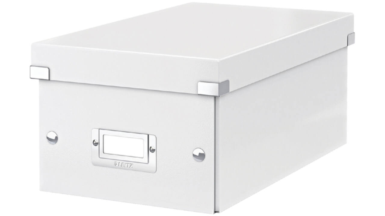 Dvd Box Leitz WOW Click & Store 206x147x352mm wit
