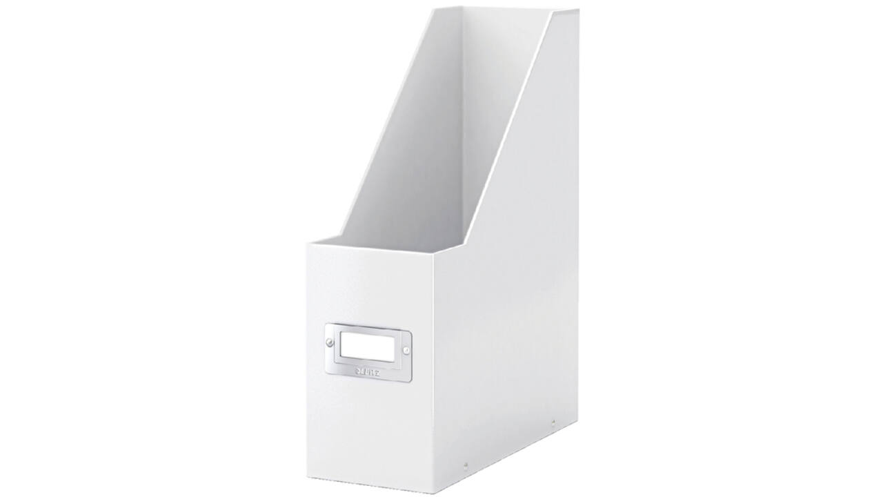 Tijdschriftencassette Leitz WOW Click & Store wit